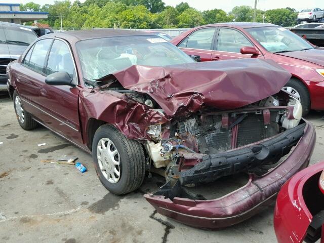 2G4WS52J311144425 - 2001 BUICK CENTURY CU MAROON photo 1