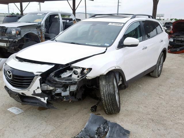 JM3TB2DA0F0468798 - 2015 MAZDA CX-9 GRAND WHITE photo 2