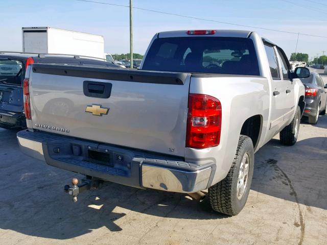 2GCEC13J481247125 - 2008 CHEVROLET SILVERADO SILVER photo 4