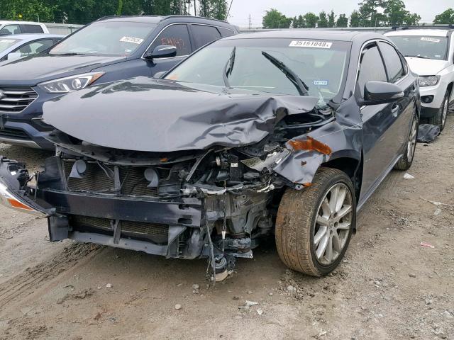 4T1BK1EB1DU026605 - 2013 TOYOTA AVALON BAS GRAY photo 2