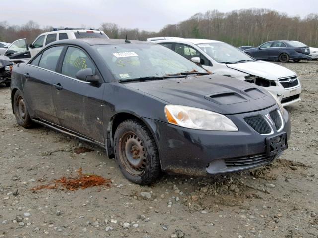 1G2ZF57B484219286 - 2008 PONTIAC G6 VALUE L BLACK photo 1