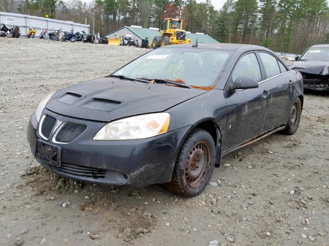 1G2ZF57B484219286 - 2008 PONTIAC G6 VALUE L BLACK photo 2