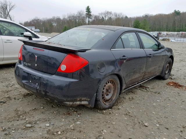 1G2ZF57B484219286 - 2008 PONTIAC G6 VALUE L BLACK photo 4