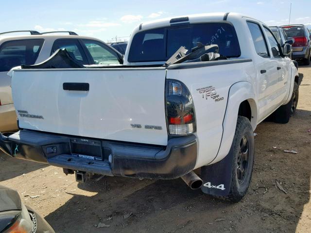 5TELU42N46Z301574 - 2006 TOYOTA TACOMA DOU 白色 照片 4