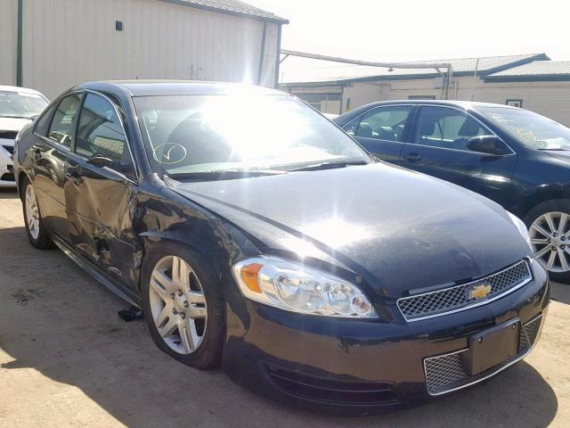 2G1WB5E38F1165787 - 2015 CHEVROLET IMPALA LIM BLACK photo 1