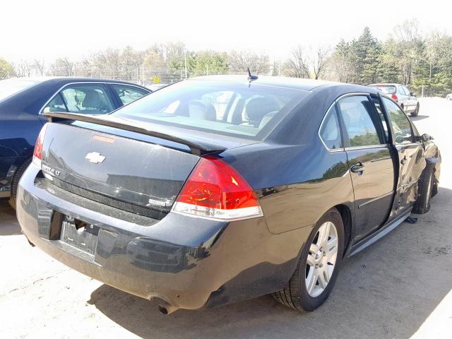 2G1WB5E38F1165787 - 2015 CHEVROLET IMPALA LIM BLACK photo 4