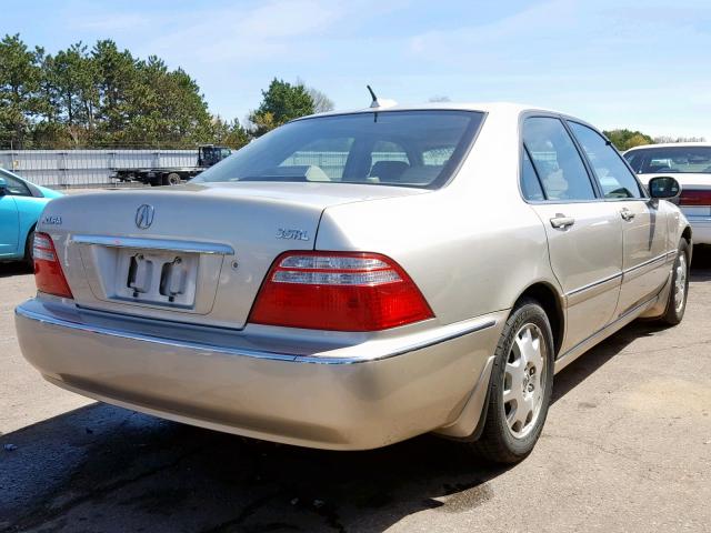 JH4KA96614C006995 - 2004 ACURA 3.5RL TAN photo 4