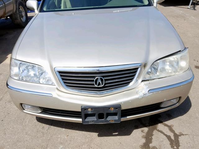 JH4KA96614C006995 - 2004 ACURA 3.5RL TAN photo 9