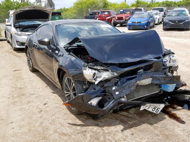 JF1ZNAA14D2723789 - 2013 TOYOTA SCION FR-S BLACK photo 1