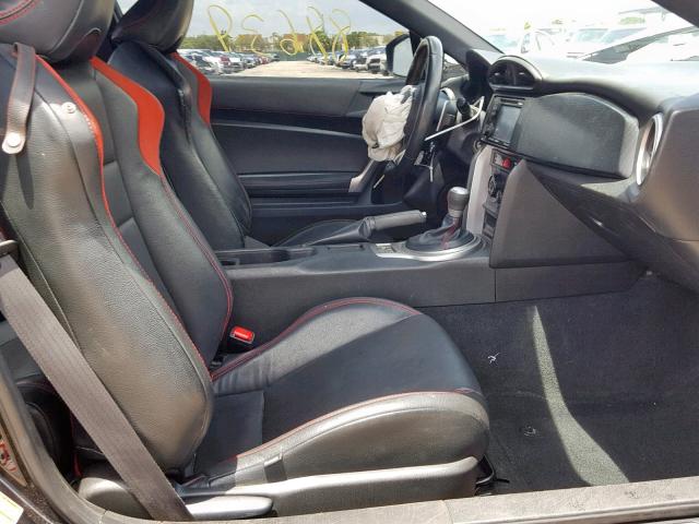 JF1ZNAA14D2723789 - 2013 TOYOTA SCION FR-S BLACK photo 5