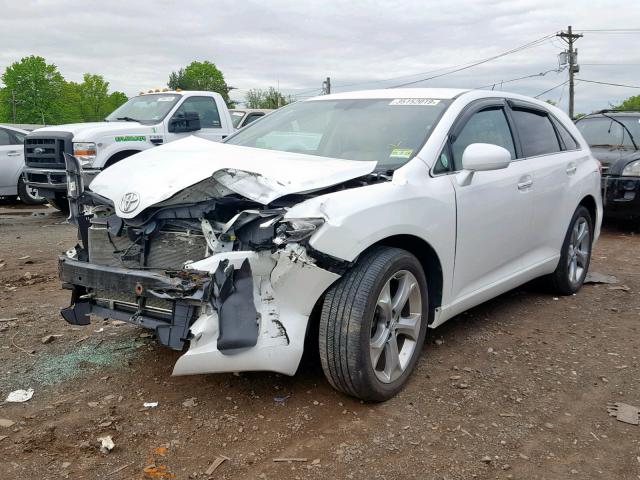 4T3BK3BB9BU046797 - 2011 TOYOTA VENZA WHITE photo 2