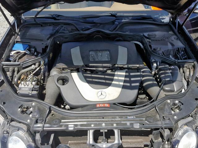 WDBUF56X18B301456 - 2008 MERCEDES-BENZ E 350 BLUE photo 7