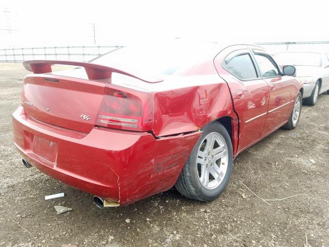 2B3KA53H76H522084 - 2006 DODGE CHARGER R/T  photo 4