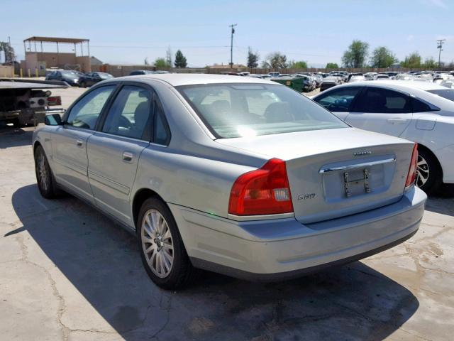 YV1TS91Z141351616 - 2004 VOLVO S80 T6 SILVER photo 3