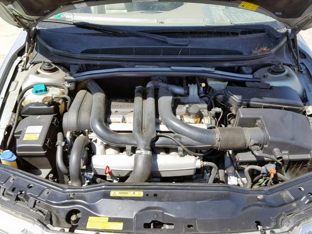 YV1TS91Z141351616 - 2004 VOLVO S80 T6 SILVER photo 7