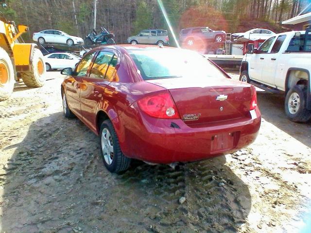 1G1AL58F987339787 - 2008 CHEVROLET COBALT LT RED photo 3