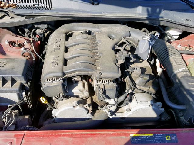 2D4FV48V35H158437 - 2005 DODGE MAGNUM SXT RED photo 7