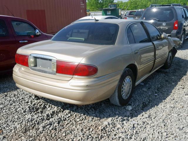 1G4HP52K35U161223 - 2005 BUICK LESABRE CU GOLD photo 4