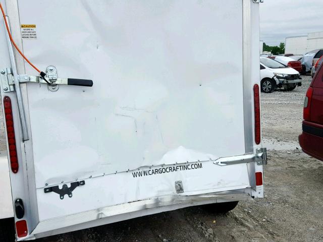 4D6EB0819KC054582 - 2019 CARGO TRAILER WHITE photo 9