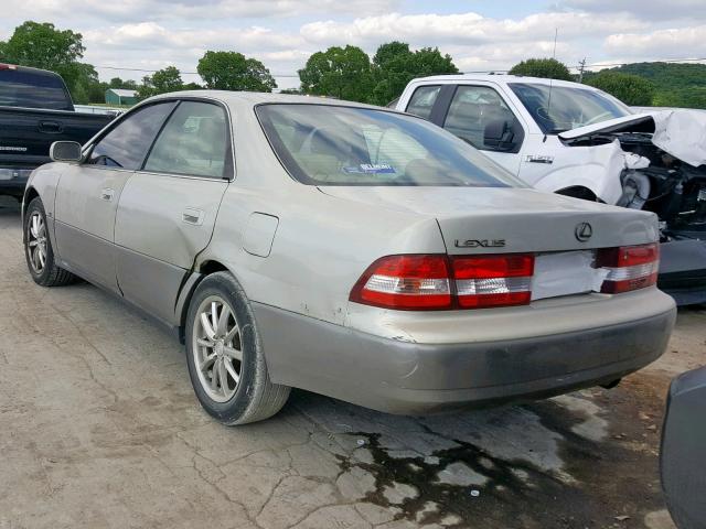 JT8BF28G010308385 - 2001 LEXUS ES 300 SILVER photo 3