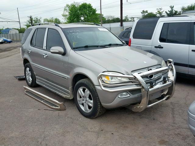 4JGAB57EX5A547903 - 2005 MERCEDES-BENZ ML 350 GRAY photo 1