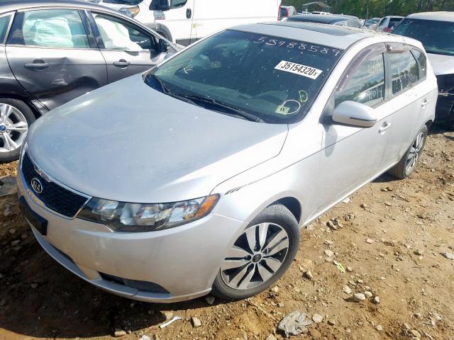 KNAFU5A26D5680925 - 2013 KIA FORTE EX  photo 2