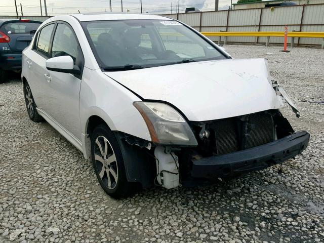 3N1AB6AP7BL726041 - 2011 NISSAN SENTRA 2.0 WHITE photo 1