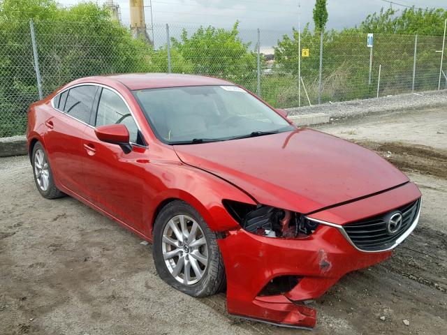 JM1GJ1U57G1422164 - 2016 MAZDA 6 SPORT RED photo 1