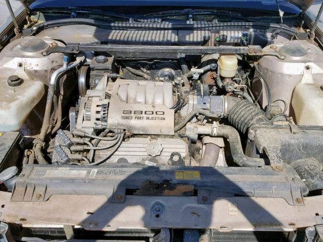 1G4HR53L4NH439122 - 1992 BUICK LESABRE LI BEIGE photo 7