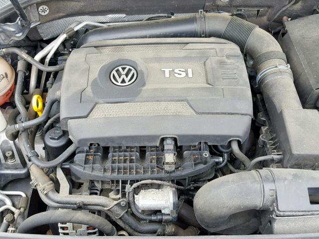 1VWAS7A36EC064529 - 2014 VOLKSWAGEN PASSAT S CHARCOAL photo 7