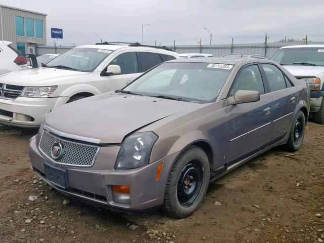 1G6DP577560206276 - 2006 CADILLAC CTS HI FEA BROWN photo 2