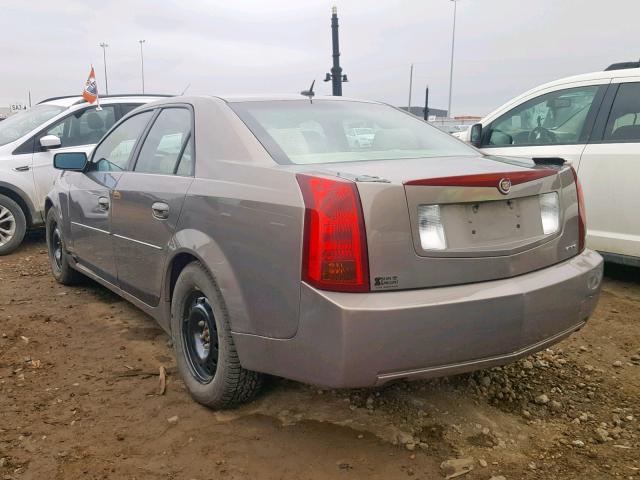 1G6DP577560206276 - 2006 CADILLAC CTS HI FEA BROWN photo 3