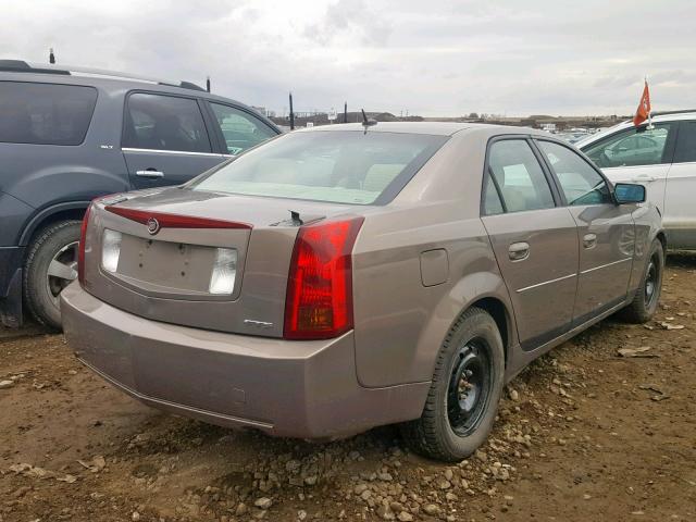 1G6DP577560206276 - 2006 CADILLAC CTS HI FEA BROWN photo 4