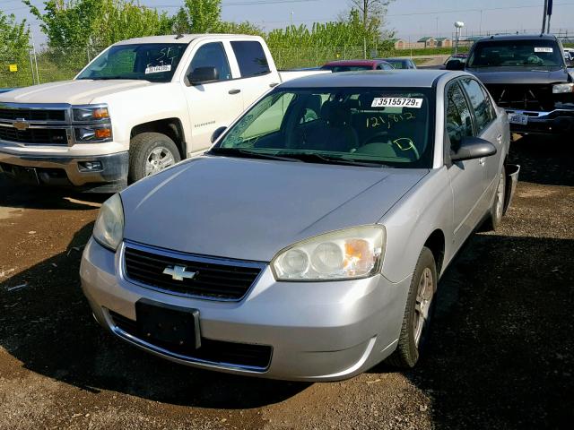1G1ZS51F46F289576 - 2006 CHEVROLET MALIBU LS SILVER photo 2