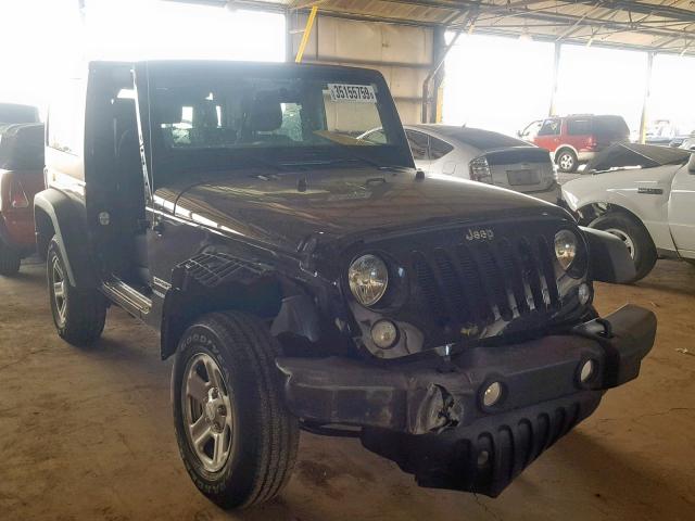 1C4AJWAG3HL644862 - 2017 JEEP WRANGLER S 黑色 照片 1