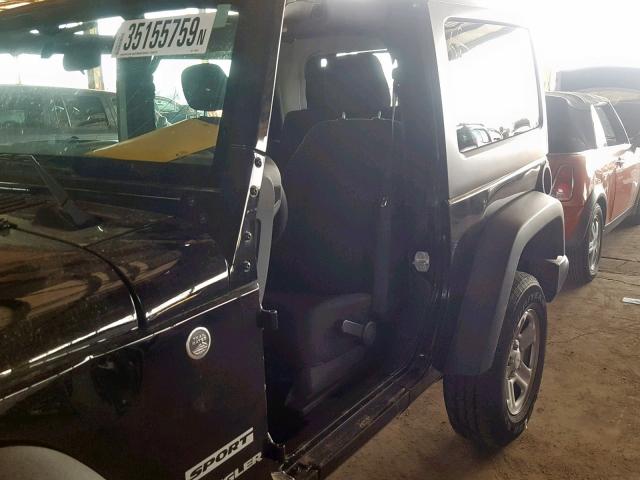 1C4AJWAG3HL644862 - 2017 JEEP WRANGLER S 黑色 照片 10