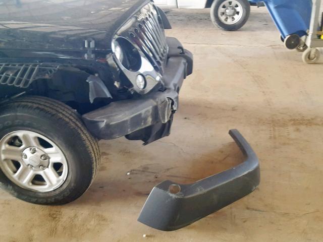 1C4AJWAG3HL644862 - 2017 JEEP WRANGLER S 黑色 照片 9