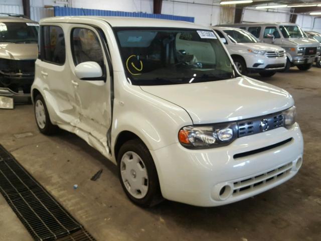 JN8AZ2KR4BT210155 - 2011 NISSAN CUBE BASE WHITE photo 1