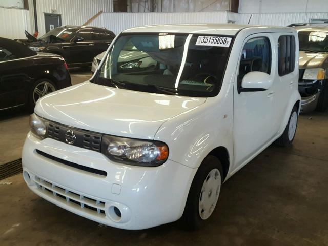 JN8AZ2KR4BT210155 - 2011 NISSAN CUBE BASE WHITE photo 2