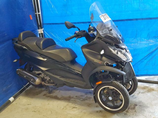ZAPM860X7G5000471 - 2016 PIAGGIO MP3 500 SP BLACK photo 1