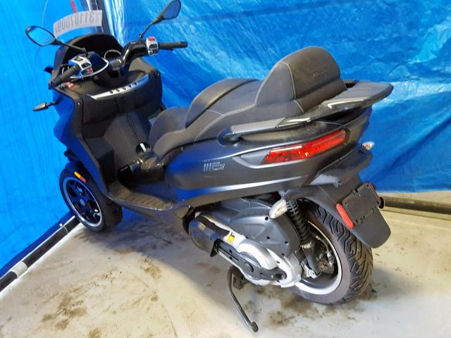 ZAPM860X7G5000471 - 2016 PIAGGIO MP3 500 SP BLACK photo 3