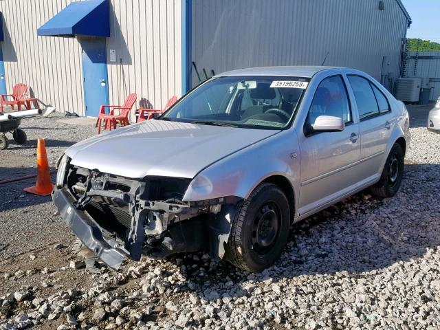 3VWRK69M64M123375 - 2004 VOLKSWAGEN JETTA GL SILVER photo 2