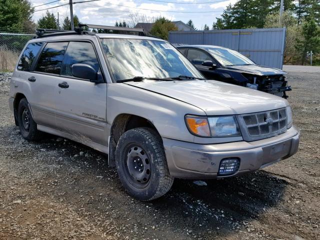 JF1S76557YH709025 - 2000 SUBARU FORESTER S SILVER photo 1