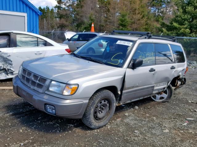 JF1S76557YH709025 - 2000 SUBARU FORESTER S SILVER photo 2