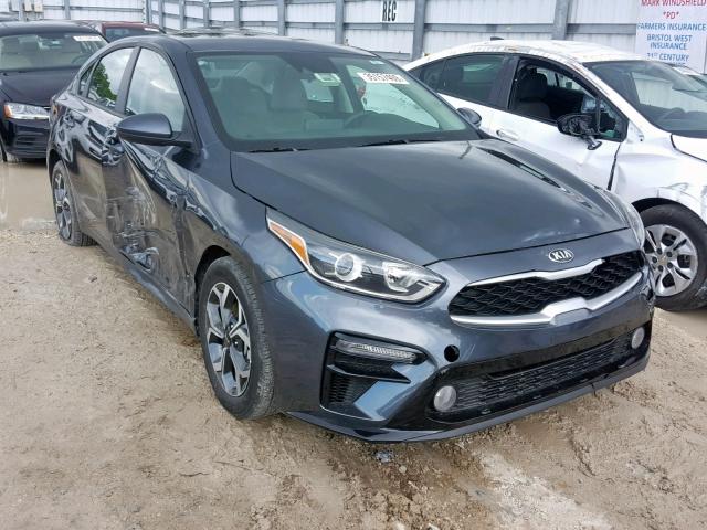 3KPF24AD0KE032115 - 2019 KIA FORTE FE GRAY photo 1