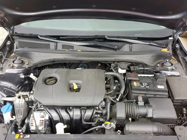 3KPF24AD0KE032115 - 2019 KIA FORTE FE GRAY photo 7