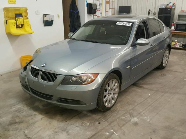 WBAVD33516KV68593 - 2006 BMW 330 XI GRAY photo 2