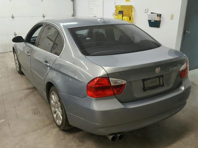 WBAVD33516KV68593 - 2006 BMW 330 XI GRAY photo 3