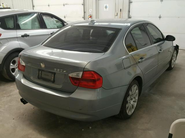 WBAVD33516KV68593 - 2006 BMW 330 XI GRAY photo 4