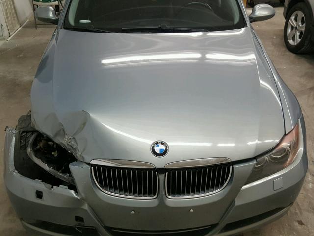 WBAVD33516KV68593 - 2006 BMW 330 XI GRAY photo 7